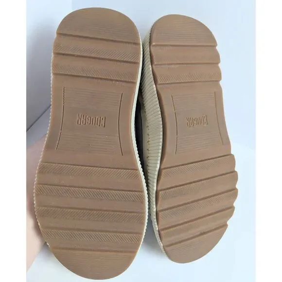 Cougar Sayah fog blue & beige waterproof nylon & suede platform sneakers 7 - Picture 8 of 8